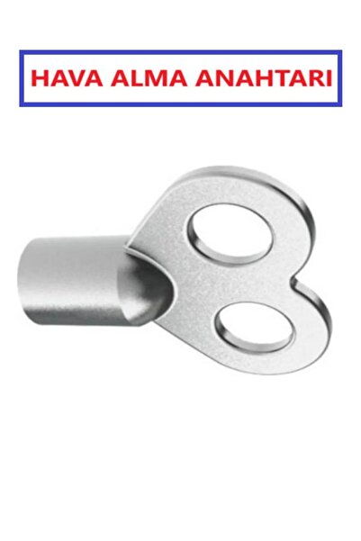 optana Anahtar Petek Radyatör Hava Alma Anahtarı Havlupan Purjör Kalorifer Tamir Aparatı