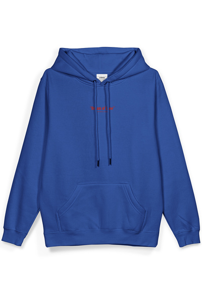 Overoz Melek Heart Of Dreams Sırt cu imprimeu cu glugă supradimensionat Swea tricou Hanorac albastru H1195