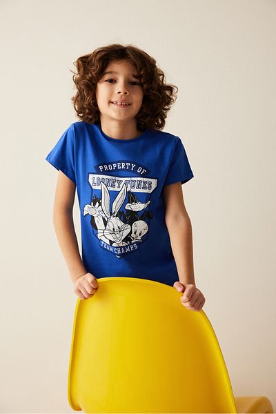 Penti Set de pijamale cu imprimeu Looney Tunes pentru băieți
