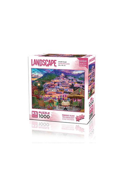 Ks Games Games Amalfi Coast 1000 Piece Puzzle
