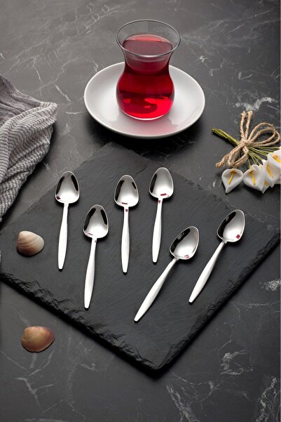 JASPER Oscar 6 Piece Exquisite ανοξείδωτο σετ κουταλιού για 6 άτομα