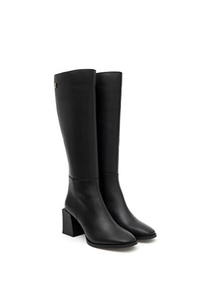 Pierre Cardin Black Heeled Boots 50277702 -Vr046