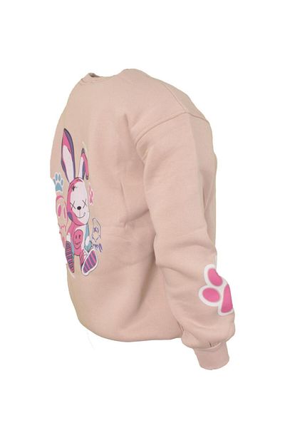 Ceylen Πολύχρωμο φούτερ Unisex Oversize με στάμπα