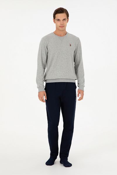 U.S. Polo Assn. Men's Gray Pajama Set 50301714 -Vr024