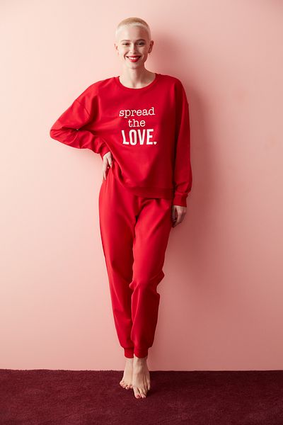 Penti My Heart Cuff Trousers Pajama Bottoms