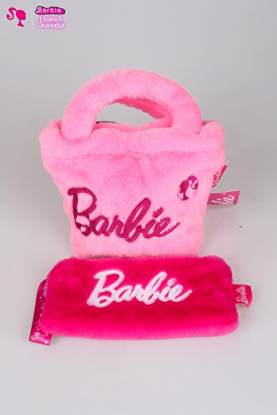 Barbie Dekomus Ile Lisanslı Yeni Sezon Peluş Basıc El Çantası Ve Kol Çantası ...