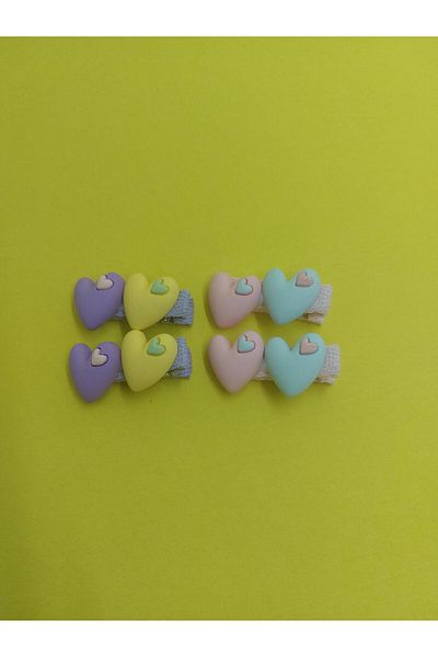 Demeter Colorful Heart Latch Buckle (Pink/Dusty Pink)