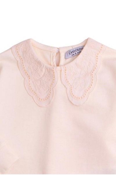 Chicsy Baby Stylish Collar Detailed Oversize Bottom Top Baby Kids Tracksuit Set