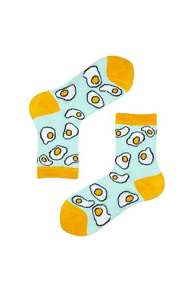 CARNAVAL SOCKS Детски чорапи с шарки Green Egg