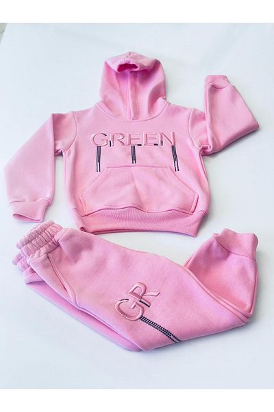 Gala Girl's Hooded Pocket Tracksuit Set