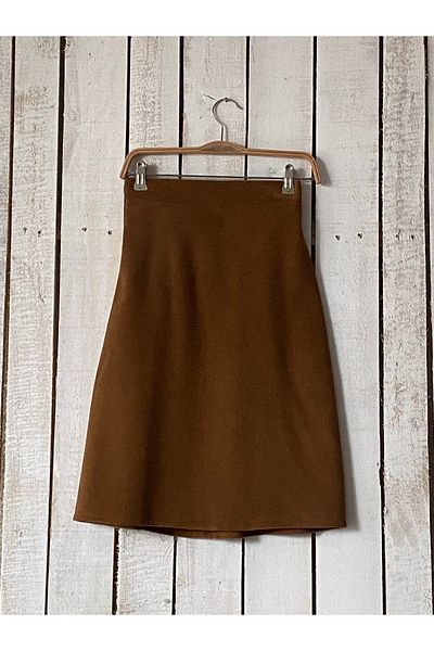 KÜÇÜĞÜM BUTİK Fusta scurtă Camel Stash