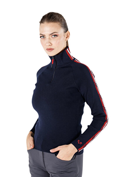 Hedef Woolona Asya Yün Yarım Fermuarlı Kazak