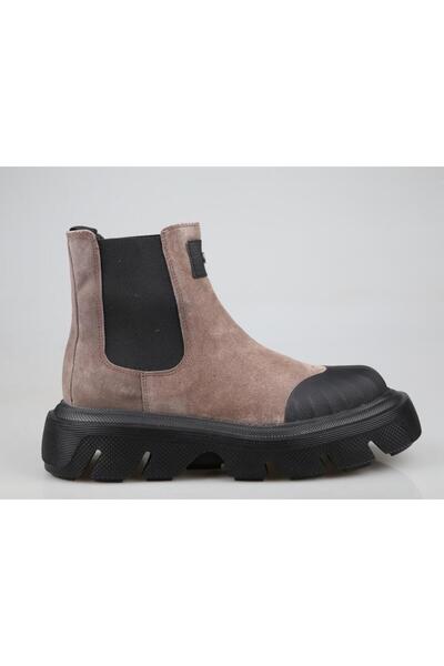 MARCOMEN 20322 Hakiki Deri Vizon Nubuk Erkek Günlük Ayakkabı