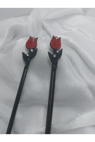 Demeter Rose Bun Buckle (2 Pcs)