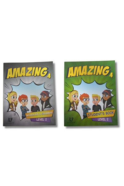 UNIVERSAL ELT كتاب الطالب المذهل 4 + المصنف والقواعد المستوى 2 (2 كتب)