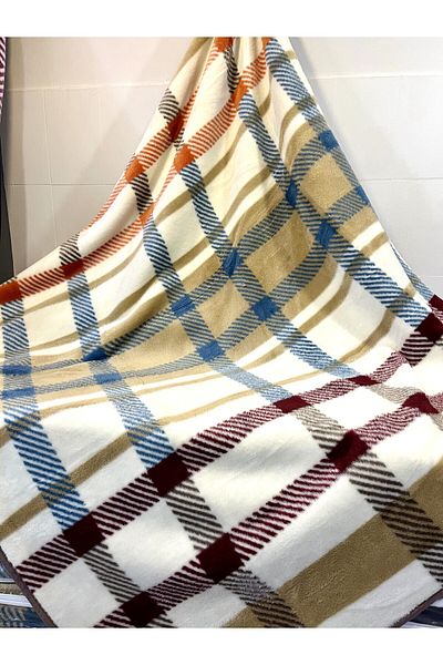 Seslim Acrylic Woven Double Plush Heating Butler Blanket