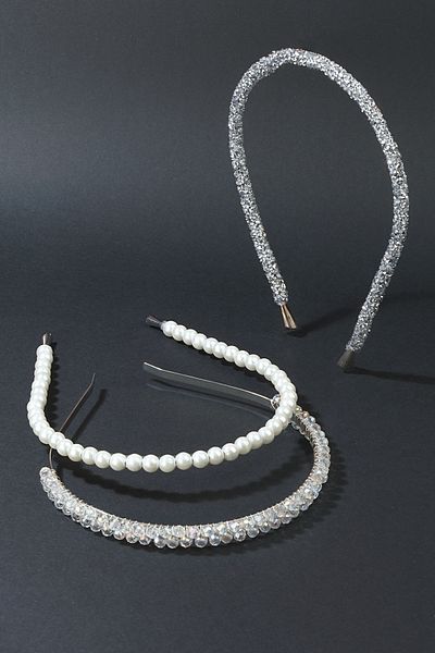 CSR AKSESUAR Σετ Στέμμα 3 τεμαχίων Shiny Pearl and Stone