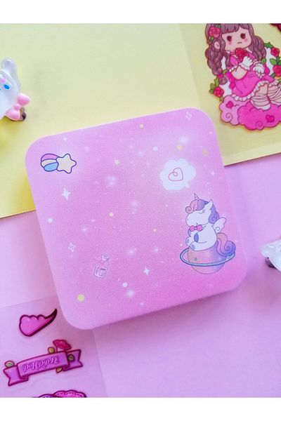 Şengül Ticaret Green Unicorn Rabbit Kawaii Duck - 75 Sheets Post It Note Paper