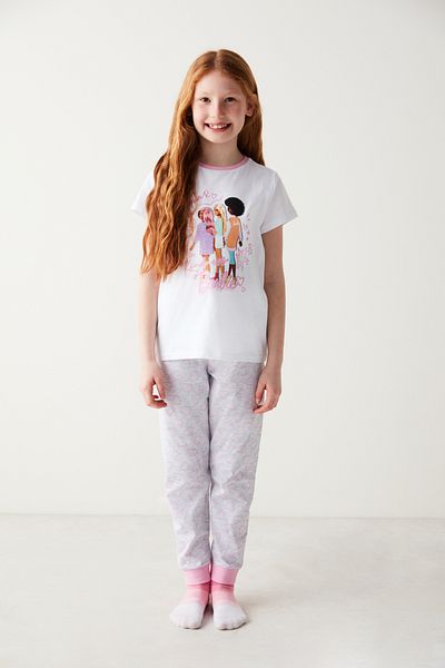 Penti Girl's Barbie Beach Pajama Set-Barbie Collection