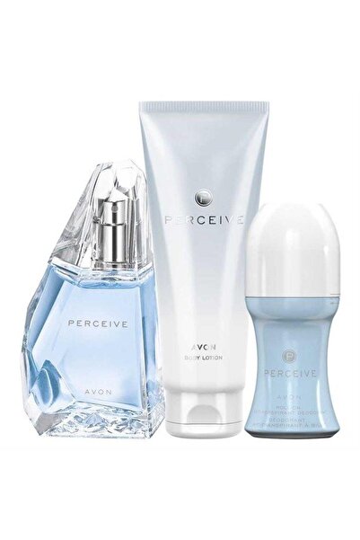 AVON Perceive 50 ml Kadın Parfüm. Üçlü Set