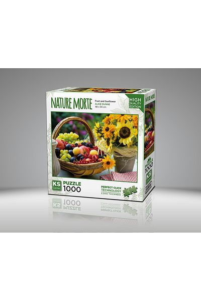 Ks Games Fruit and Sunflower 1000 Piece Puzzle
