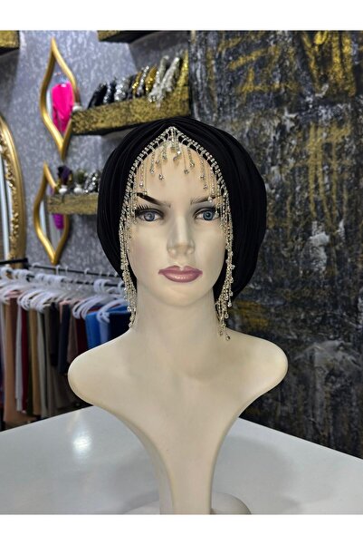 zagreus Kadın taşlı saçaklı salaş bone