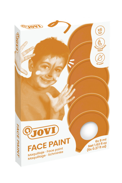 Jovi 171U KREM YÜZ BOYASI 8ML BEYAZ - 6'LI KUTU