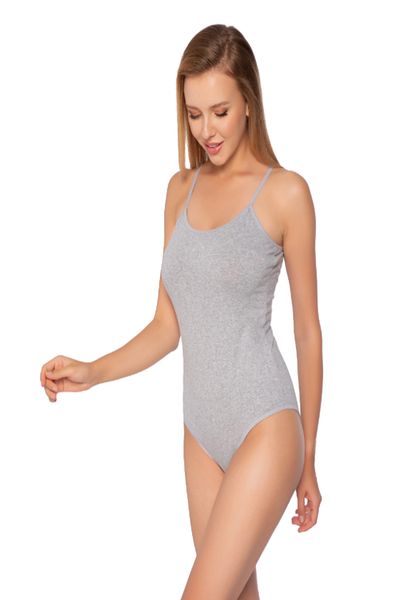 Pi Giyim Women's 6-Piece Lycra Rope Strap Bodysuit