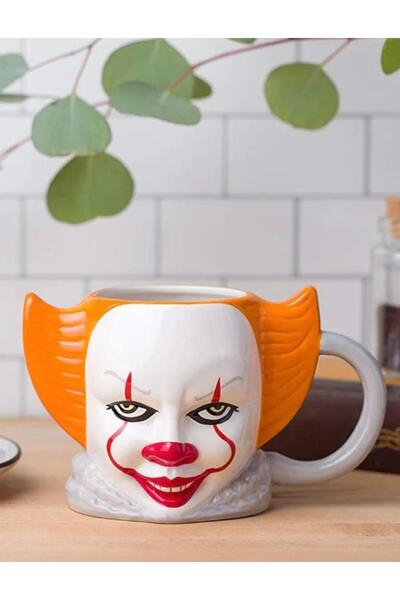 Piraye Gift IT Ultimate Pennywise 3D Tasarım Kupa Bardak
