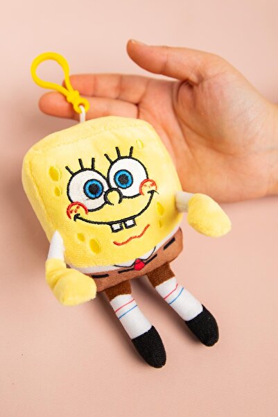 Piraye Gift Sünger Bob Peluş Anahtarlık