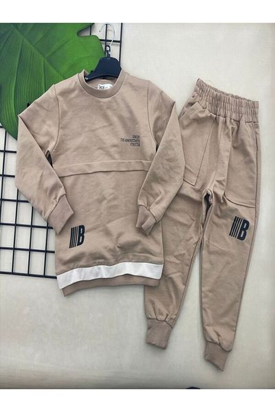 ÖRZİKİDS Örzi Kids Two Rope Compact Seasonal Printed Tracksuit Set Super Quality 3/10 Years