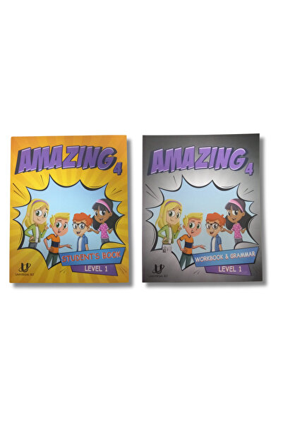 UNIVERSAL ELT كتاب الطالب المذهل 4 + المصنف والقواعد المستوى 1 (2 كتب)