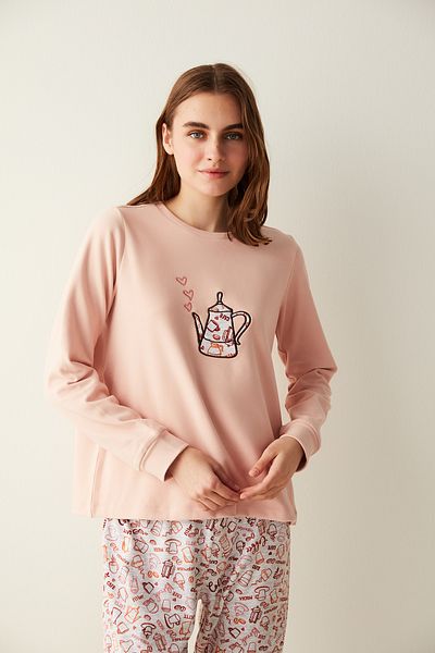 Penti Coffee Love Polar Sweatshirt
