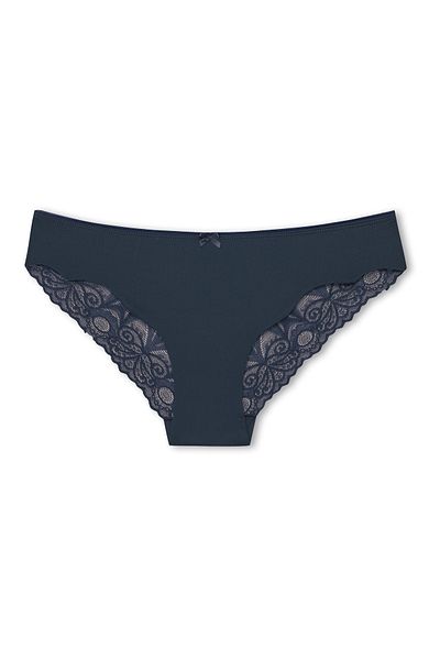 HNX Γυναικεία εσώρουχα Interlock Laser Cut Lace Slip πίσω
