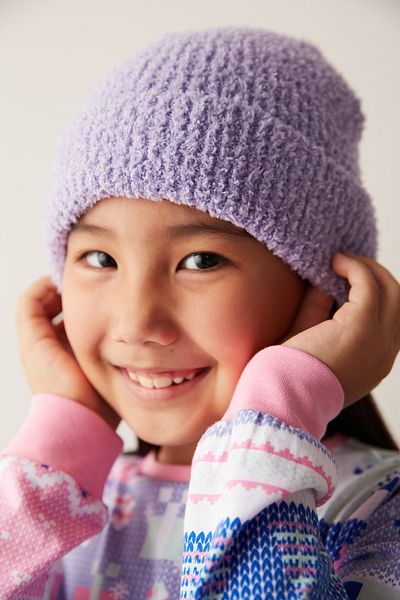Penti Girl's Glitter Lilac Beret