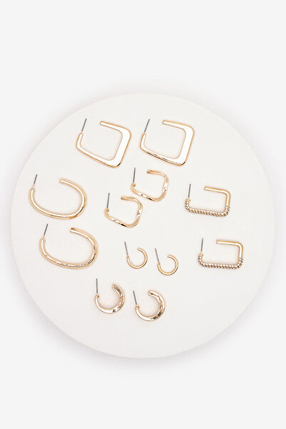 Penti Galary Altın Renk Küpe Seti