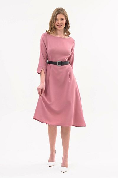 apsen Γυναικείο φόρεμα New Season Belted Crew Neck Dress 3809/110