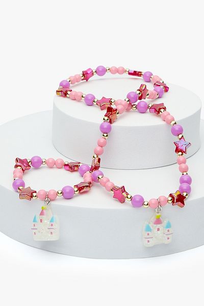 Penti Girl's Castle Colorful Necklace