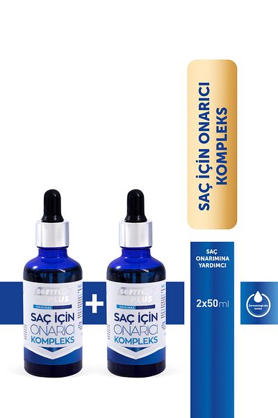 Softto Plus 2 Pack Hair Repair Complex Serum - 50ml and 5ml