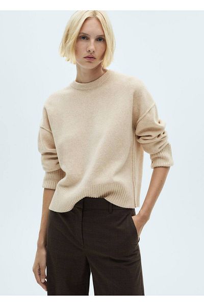 MANGO Woman Sweater with Swing Sleeves