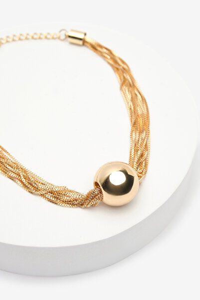 Penti Věrný náhrdelník zlaté barvy