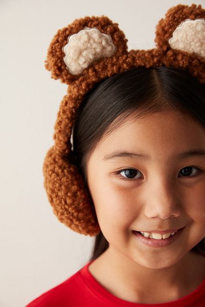 Penti Girl Tedy Ecru Headphones