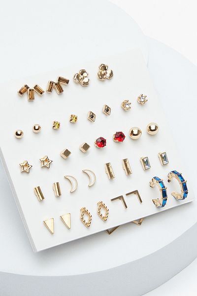 Penti Gold Earring Set