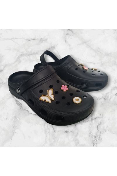 GEZER Stoned Cross Model Non-Slip Daily Beach Garden Shower Closed Slippers