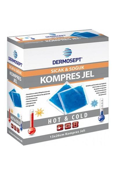 DERMOSEPT Hot Cold Compress Gel 13 X 13 cm