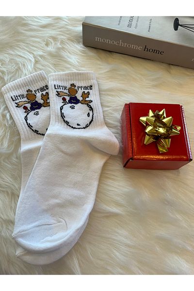 fethi mekik Colorful Patterned Socks with a Gift Box