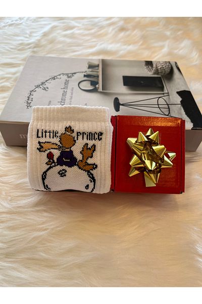 fethi mekik Colorful Patterned Socks with a Gift Box