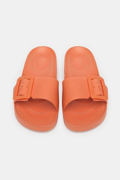 Penti Big Buckle Cinnamon Slippers