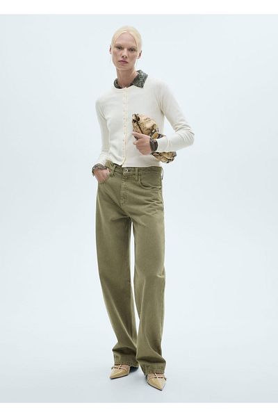 MANGO Woman Thin knitwear cardigan