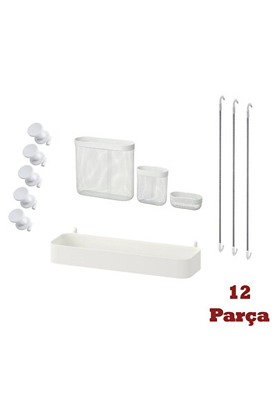 IKEA SKÅDIS 12 Parça çok amaçlı pano parçası impala ticaret